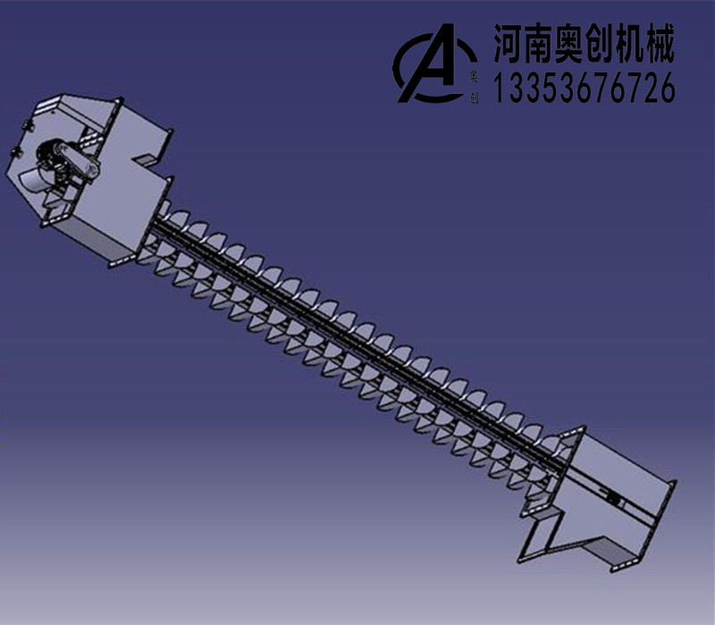 垂直斗式提升機(jī)模型3D圖紙