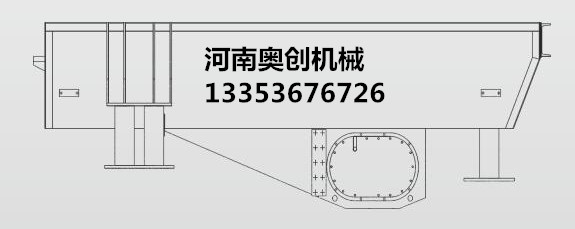 ZSW振動給料機(jī)外形示意圖