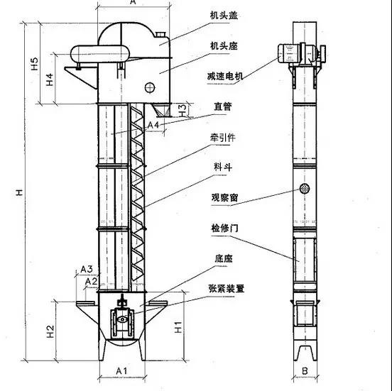 斗提機圖紙