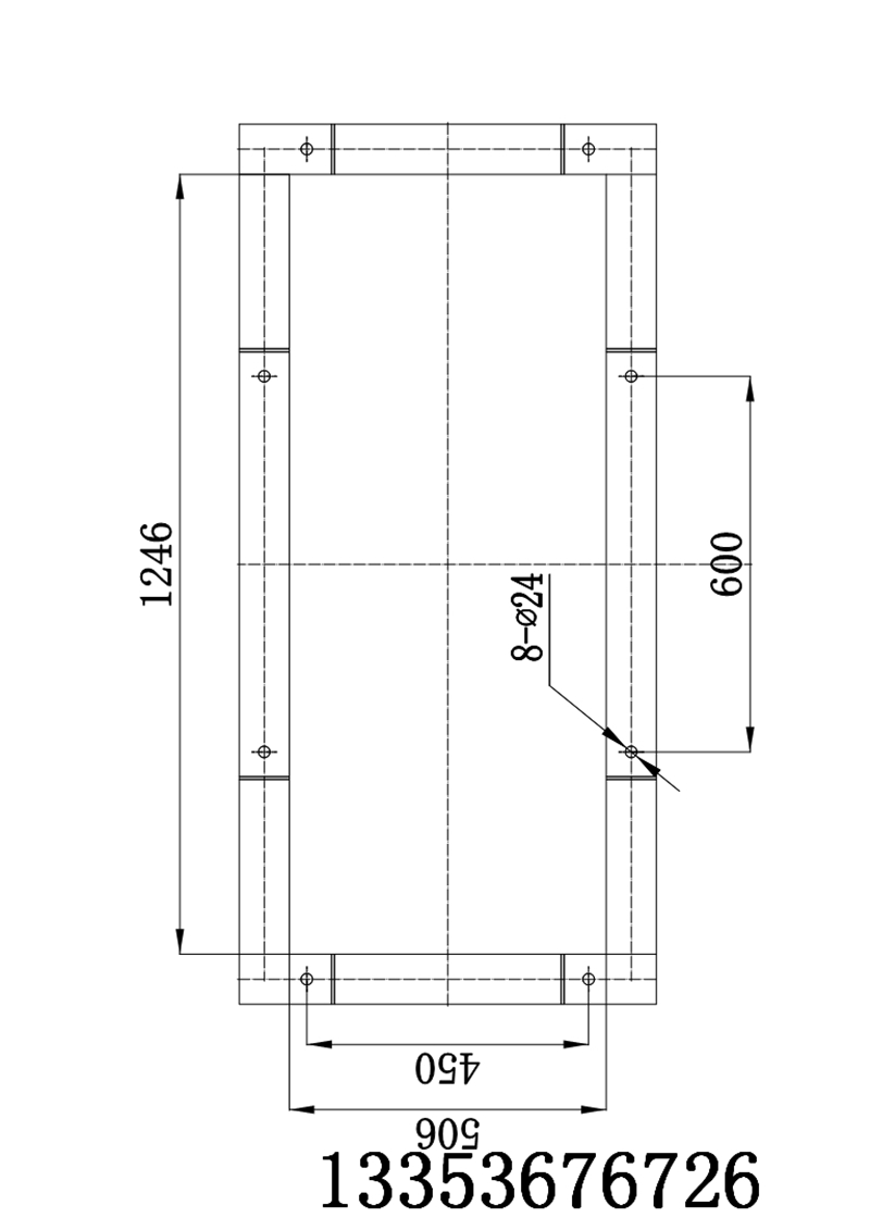 NE30提升機(jī)基礎(chǔ)圖