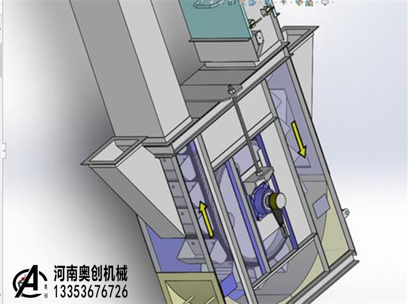 雙通道斗式提升機(jī)機(jī)尾