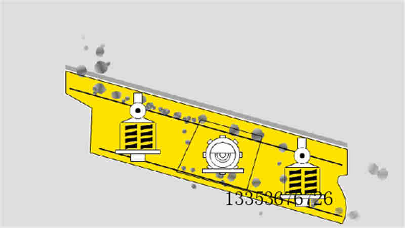 圓振篩工作原理圖