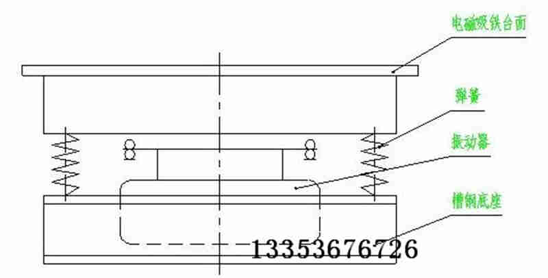 振動平臺結(jié)構(gòu)圖紙