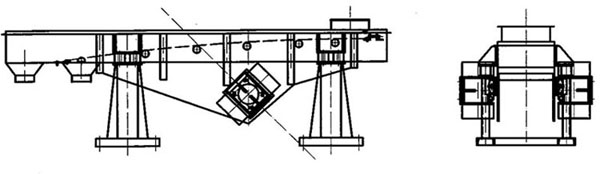 長距離振動(dòng)輸送機(jī)圖紙